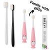 Load image into Gallery viewer, BREVI™ 4-Pack Family Nordic-Inspired Premium Nano Toothbrush
