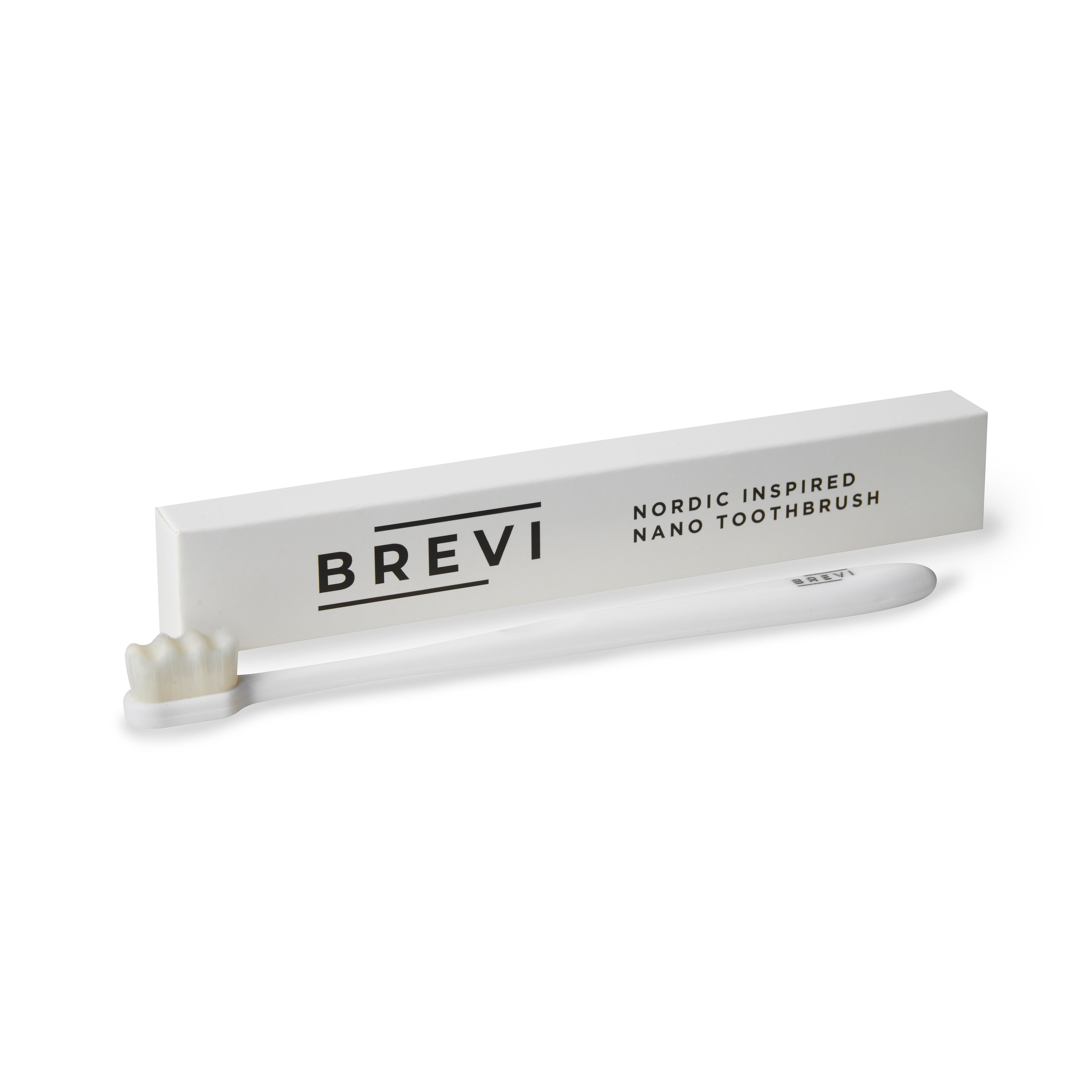 Brevi Nordic-Inspired Premium Nano Toothbrush Pack